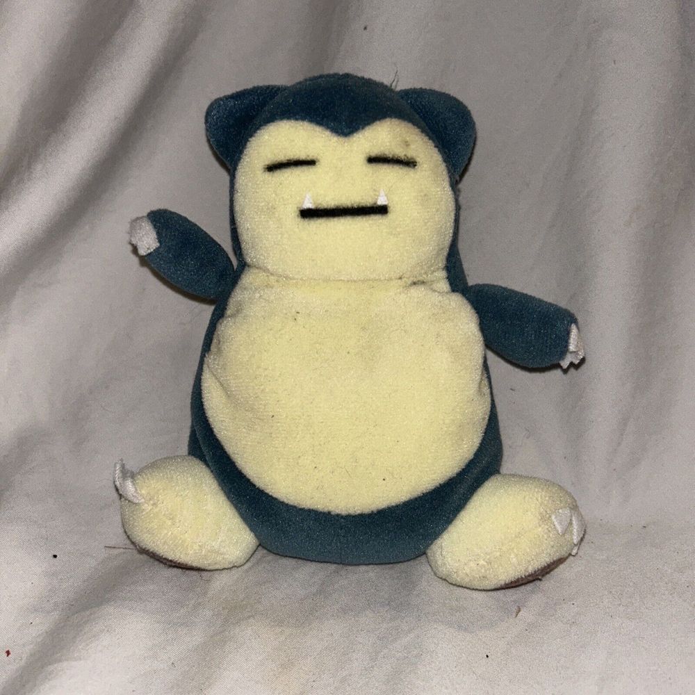 Hasbro 1998 nintendo creatures game freak bennie plush‎ 6" Used